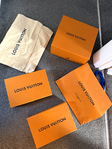 Louis vuitton orange gift box - vuitton,