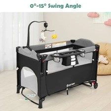 5-In-1 Baby Bassinet Bedside