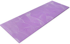 Yoga Mat 6mm Thick Exercise Mat Gym Workout Fitness Pilates Home Non Slip Purple