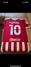 Sheffield united Billy sharp signed match shirt from his last season @ SUFC