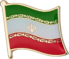 Iran Badge Flag Pin Enamel