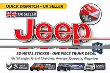 Jeep Emblem In RED With Silver