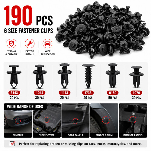 190pcs car body plastic - body,