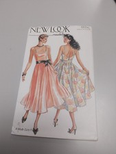 NEW LOOK 6656 Sundress Sewing