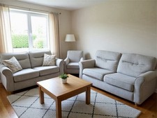 3 piece set of DFS beige sofas