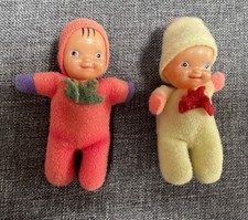 Vintage Matchbox Doll - Mini Bean Baby Doll x2 (no box) William? Retro