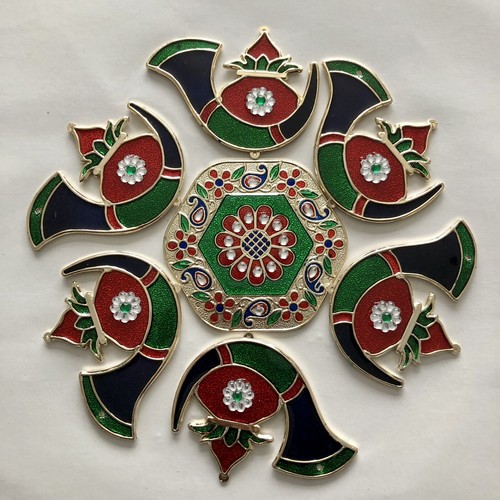 7pc diwali rangoli - 7pc,