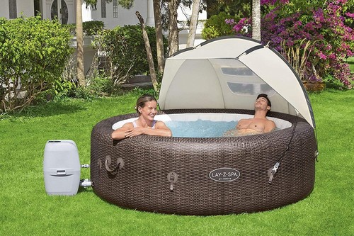 Bestway lay spa canopy - bestway, hot