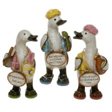 Davids Bathroom Message Ducks 14cm Ideal Gift