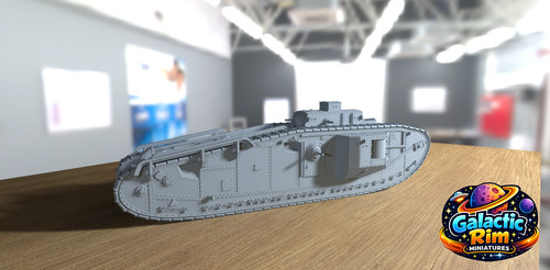 Ww1 mkviii liberty tank - ww1,