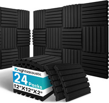 24Packs Curved Sound Proof