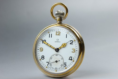 Vintage 1943 omega open face - omega,