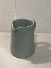 Vintage Dudson Vitrified Stoneware Cream Jug In Sage Green