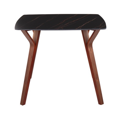 Walnut wood black marble - walnut, &