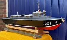 A vintage Aerokits Vosper RAF Crash Tender with Aristo-Craft speed controller