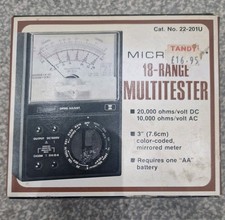 Micronta 000 ohms volt - 20,000, ohms/