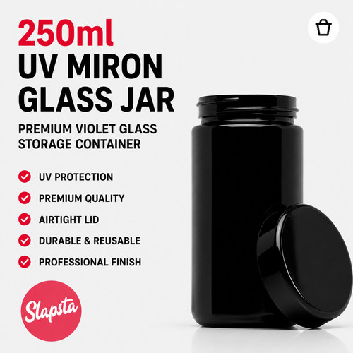 250ml miron glass - uv,