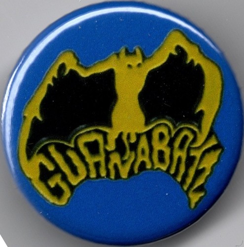 Guana batz pin button - guana,