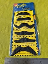 RETRO 20s Gatsby PEAKY BLINDERS STICK ON MOUSTACHE MOUSTACHES BNIP New Movember