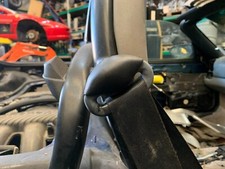 Porsche Boxster 986 Seat Belt Top Bolt Cover Black Plastic Left or Right Side