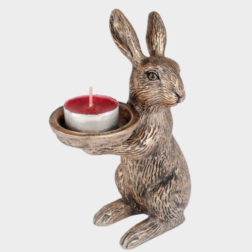 Antique bronze rabbit - antique,