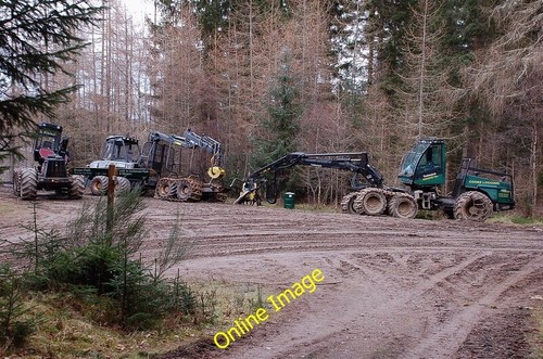 Photo 6x4 forestry machinery - photo,