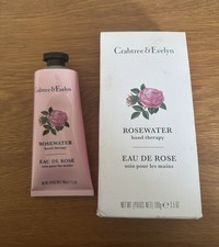 Crabtree & Evelyn Rosewater Hand Therapy Hand Cream 100g New Sealed 