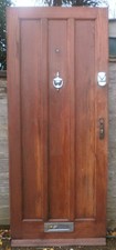 vintage wooden front door 33"