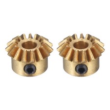 2 Pcs 0.8 Module Bevel Pinion