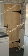 PINE LEDGED DOORS 40mm THICK INCL BRACES ALL BESPOKE SIZES MADE - COTTAGE DOORS
