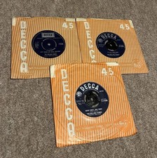 The Rolling Stones - 7” Decca UK Singles Vinyl