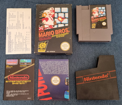 Nintendo nes game super mario - nintendo,