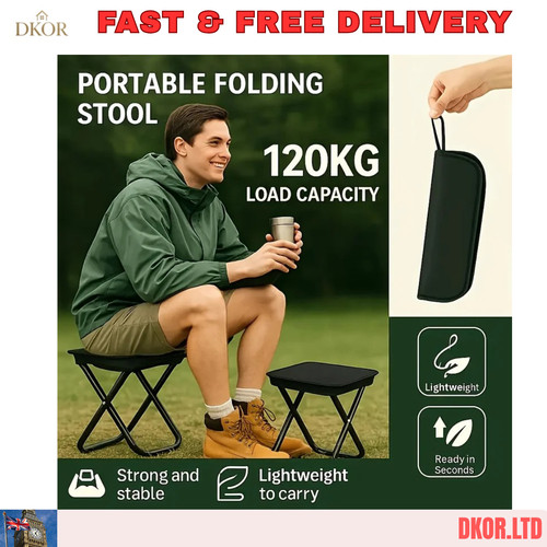 Portable folding stool - portable,