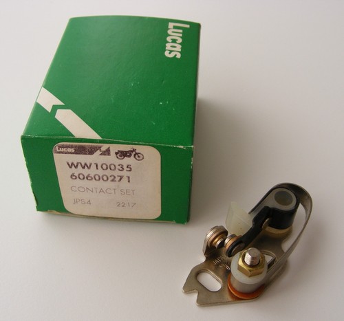Lucas contact breaker set - contact,