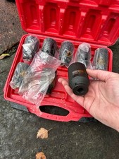 Dayuah 9pc 1” Drive Impact Socket Set 29-37mm Heavy Duty