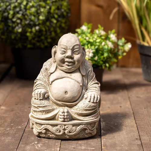Small buddha garden ornament - small,