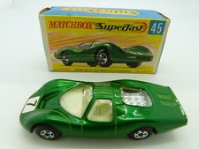 Matchbox Superfast 45 Ford Group 6 with Gloss Black Base in original box