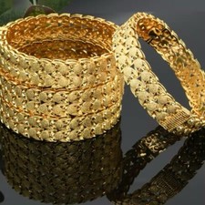 1 Pcs 24k Dubai Gold Plated