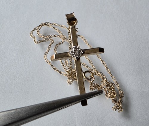 Vintage 9ct yellow - yellow, gold