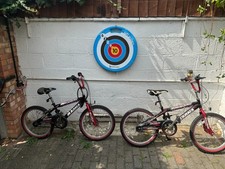BMX Bike Magna Turn’N’Burn Black And Red Bike GREAT Condition X2