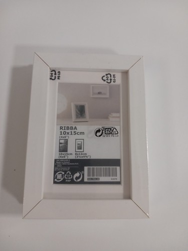 Ikea ribba white picture frame - ikea,
