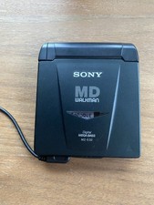 SONY MZ-E32 Minidisc Walkman Player Black Mega Bass + headphone controller 