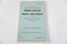 May 1987 London Midland Region