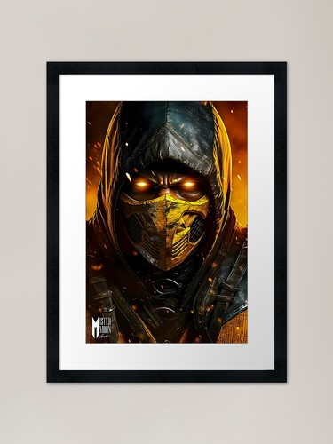 Scorpion framed art print - scorpion,