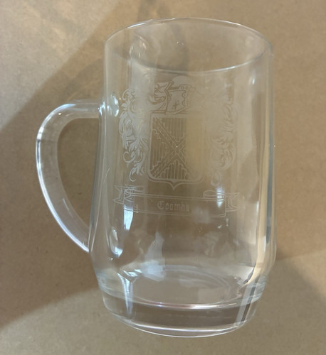 Glass beer tankard mug - beer,