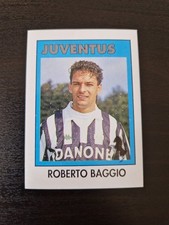 Roberto Baggio 1993 Euroflash Calcio Football Sticker Juventus