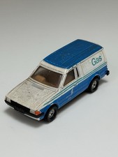 Vintage Corgi C496/24 - Ford Escort Van (British Gas) Blue/White