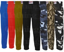 Mens Baggy Camouflage Bodybuilders Yoga Elasticated Gym Pants Cotton Trousers