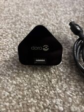 Doro Phone Charger In Great Working Condition 59 Inches Long Official Doro Black