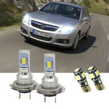 For Vauxhall Vectra C 2002-2008 4x 6000K LED Xenon Low Dip/Side Light Bulbs Set